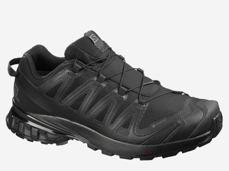 Herren Laufschuhe XA PRO 3D V8 GTX, Black/Black/Black, 7