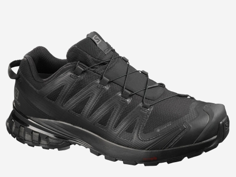 Herren Laufschuhe XA PRO 3D V8 GTX, Black/Black/Black, 6.5