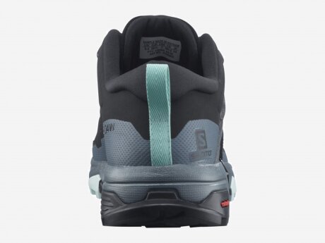 Damen Outdoorhose X ULTRA 4 GTX, Black/Stormy Weather/Opal Blue, 5.5