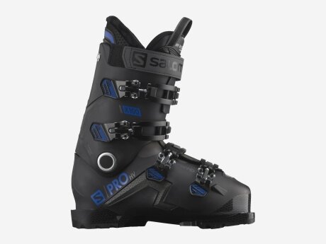 Unisex Skischuhe ALP. BOOTS S/PRO, Black/Race Blue/Belluga, 31