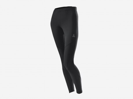 Damen Leggings SOFTSHELL WARM, schwarz, 44