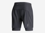 Herren Short R5 2 in 1, black, XL