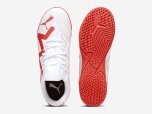 Kinder Fußballschuhe FUTURE PLAY IT Jr, PUMA WHITE-FIRE ORCHID, 11.5C