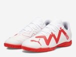 Kinder Fußballschuhe FUTURE PLAY IT Jr, PUMA WHITE-FIRE ORCHID, 11.5C