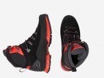 Herren Wanderschuhe Alverstone II GTX, Black/Red, 8