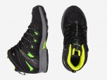 Kinder Wanderschuhe Snap Junior Mid, lemon/schwarz, 31