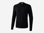 Herren Funktionswäsche Sweatshirt, black, L