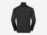 Herren Sweatshirt RUN EASY WARM, black melange, XXL