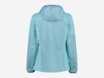 Damen Jacke FIX HOOD, ACQUA, 48