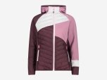 Damen Jacke FIX HOOD HYBRID, PLUM, 46