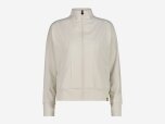 Damen Sweatshirt Sweatshirt mit hohem Kragen und Reißverschluss
