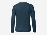 Damen Sweatshirt Shirt Wo Essential LS T-Shirt, dark sea uni, 38