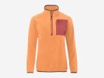 Damen Pullover Wo Rosemoor Fleece Halfzip, sweet orange, 44