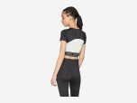 Damen T-Shirt STRONG BABY TEE - SHORT, PUMA Black, XS