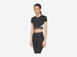 Damen T-Shirt STRONG BABY TEE - SHORT, PUMA Black, XS