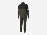 Herren Trainingsanzug Power Colorblock Suit, FOREST NIGHT, S