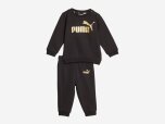 Kinder Trainingsanzug Minicats ESS+ Crew Jogg, PUMA BLACK, 62