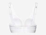 Damen Funktionswäsche Sports Bra Padded High, white, 75A