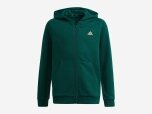 Kinder Weste Essentials Kapuzenjacke, CGREEN/SESOGO, 176