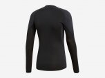 Herren T-Shirt Alphaskin Sport Longsleeve, BLACK, XL
