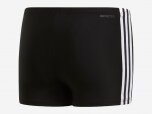 Kinder Badehose 3-STREIFEN BOXER, BLACK/WHITE, 152