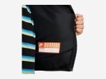 Kinder Winterjacke Steppjacke, BLACK/BLACK/WHITE, S