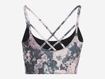 Damen Funktionswäsche BH YO LS LL AOP, MAGMAU/CARBON/PRINT, XL