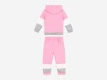 Kinder Trainingsanzug INF CB FL TS, BLIPNK/MGREYH, 104