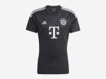Herren T-Shirt FC Bayern München Torwarttrikot 2023/24, BLACK, S
