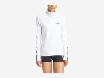 Damen Sweatshirt Hyperglam Training Quarter-Zip, WHITE/BLACK, XS