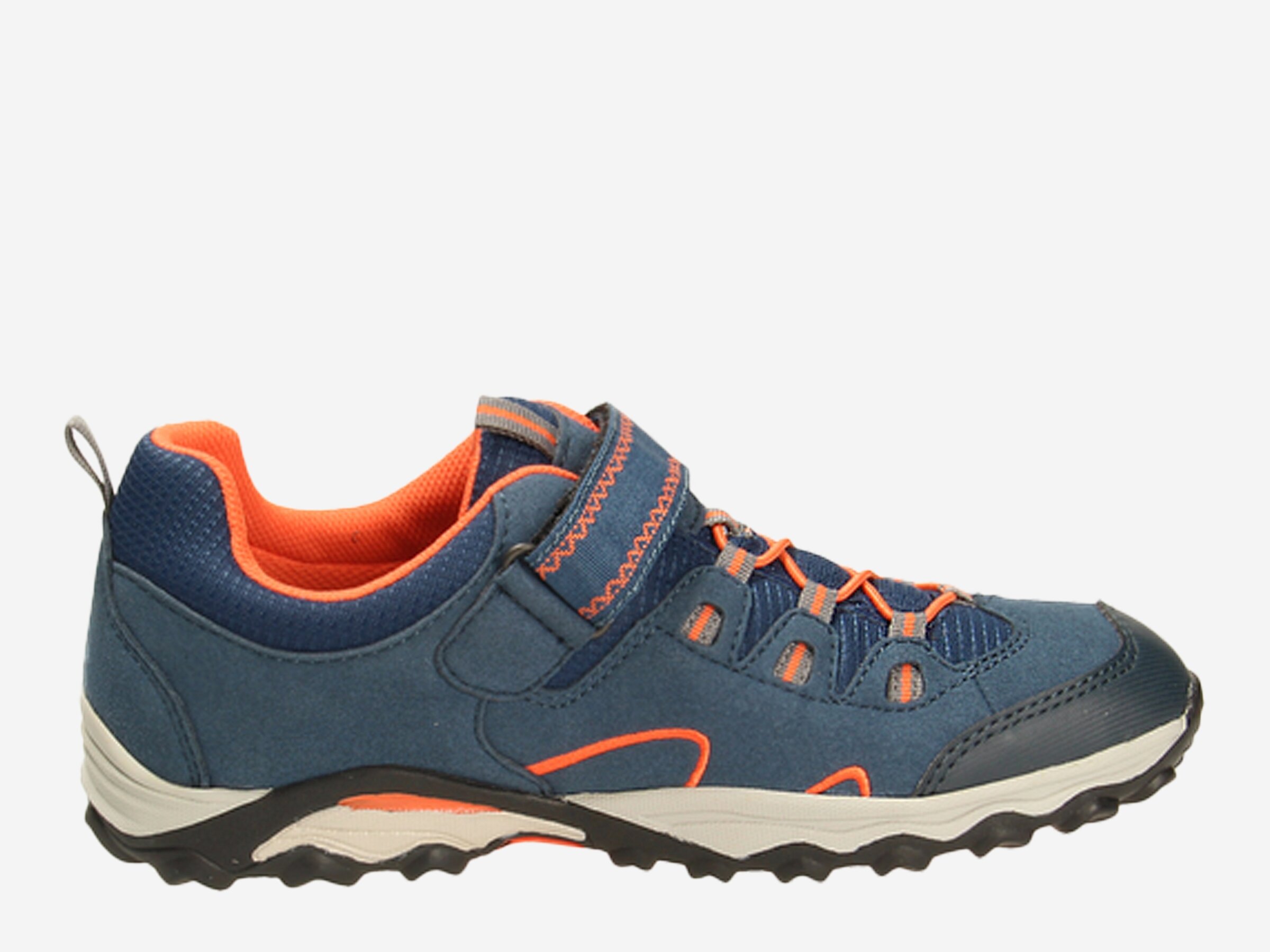 Kinder Wanderschuhe Lucca, marine/orange, 30