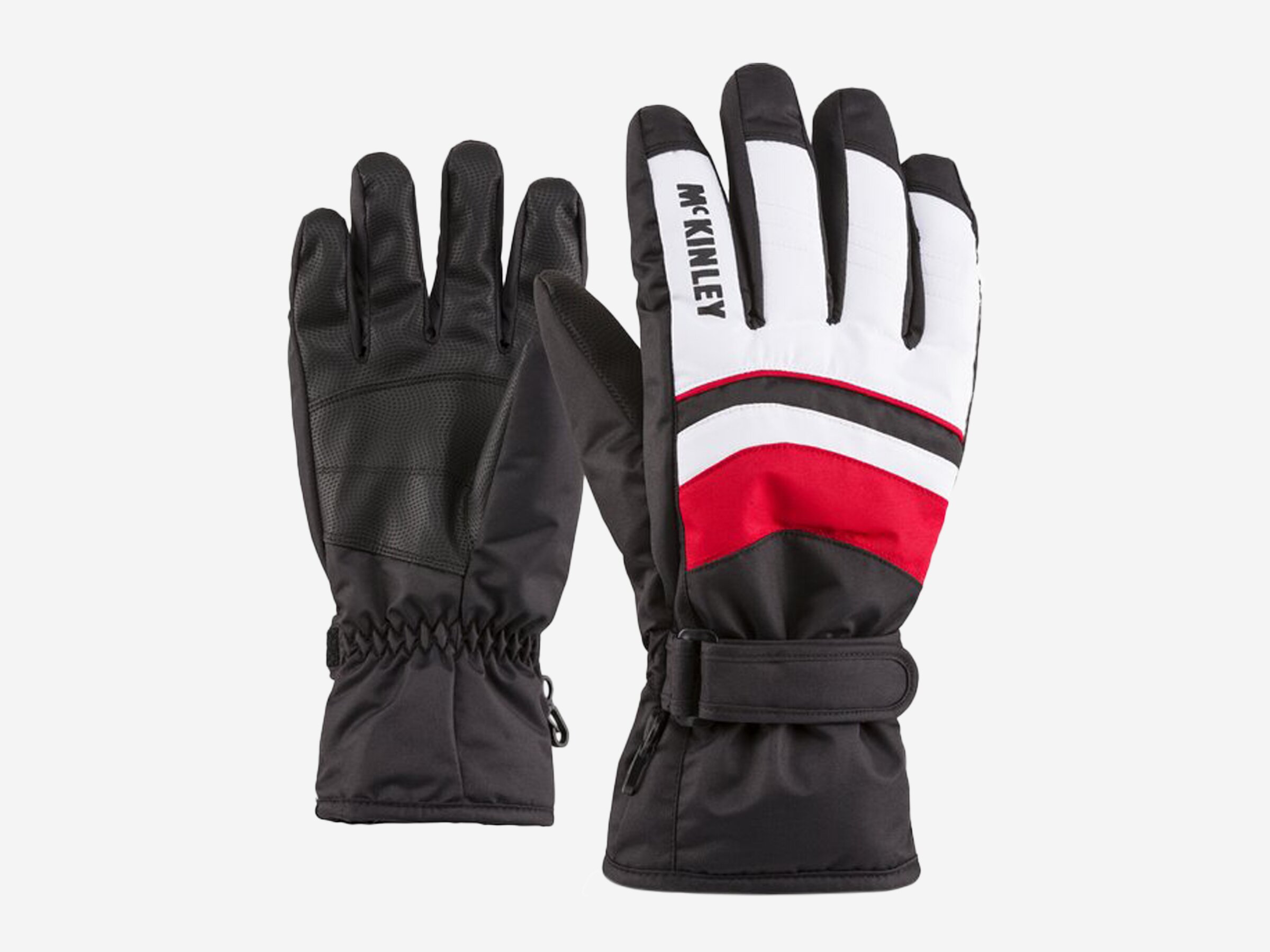 Herren Handschuhe Munir, BLACK NIGHT/WHITE/RE, 10.5