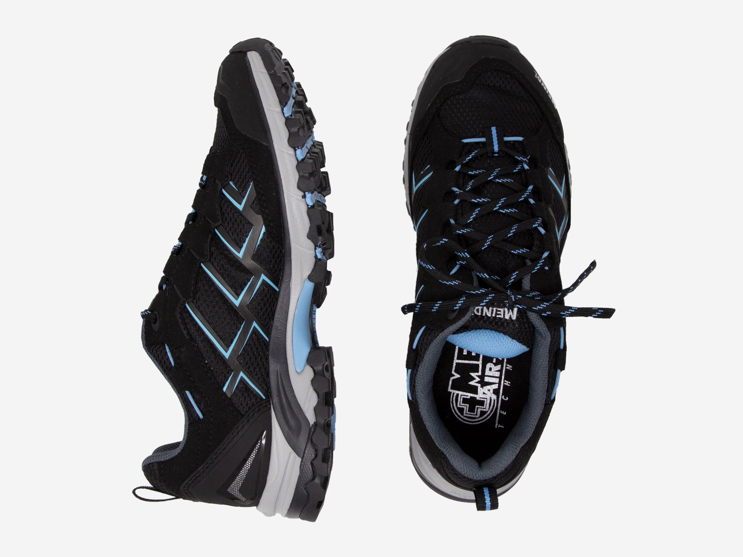 Damen Wanderschuhe CARIBE GTX, schwarz/azur, 4.5