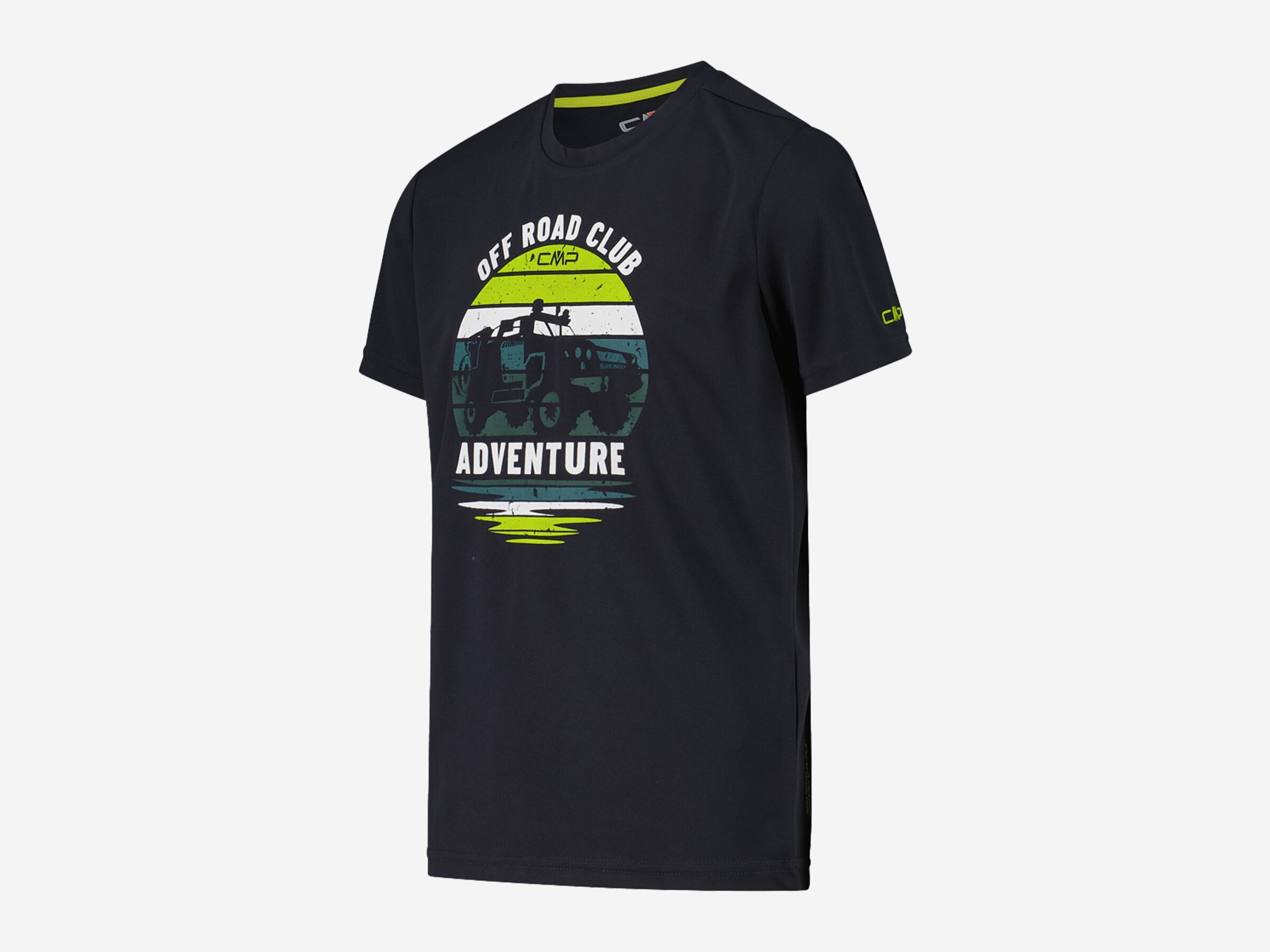 Kinder T-Shirt Funktions-T-Shirt, ANTRACITE-ACIDO, 152