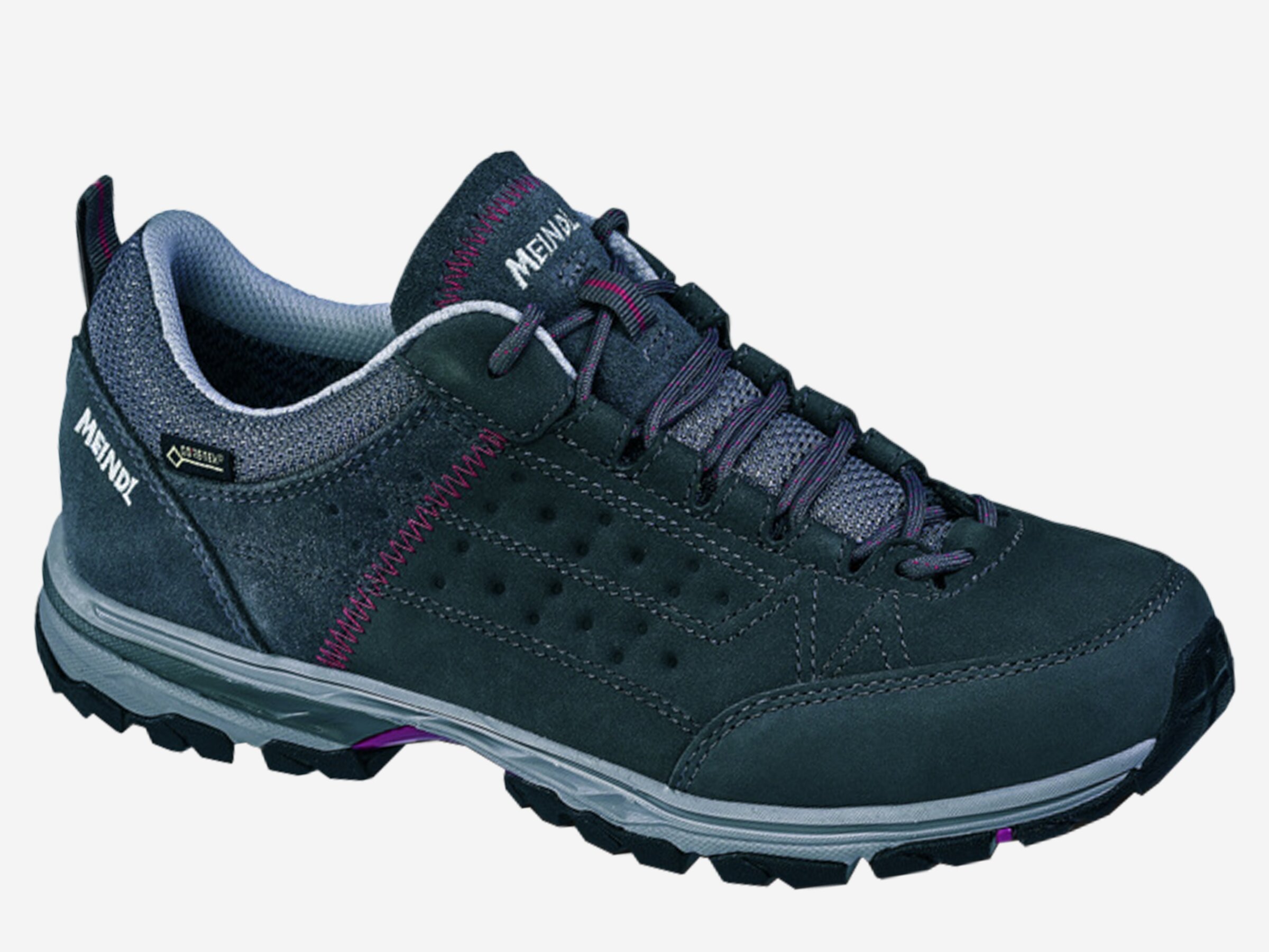 Damen Outdoorschuhe DURBAN LADY GTX, grau/bordeaux, 4.5 Damen Outdoorschuhe DURBAN LADY GTX, grau/bordeaux, 4.5