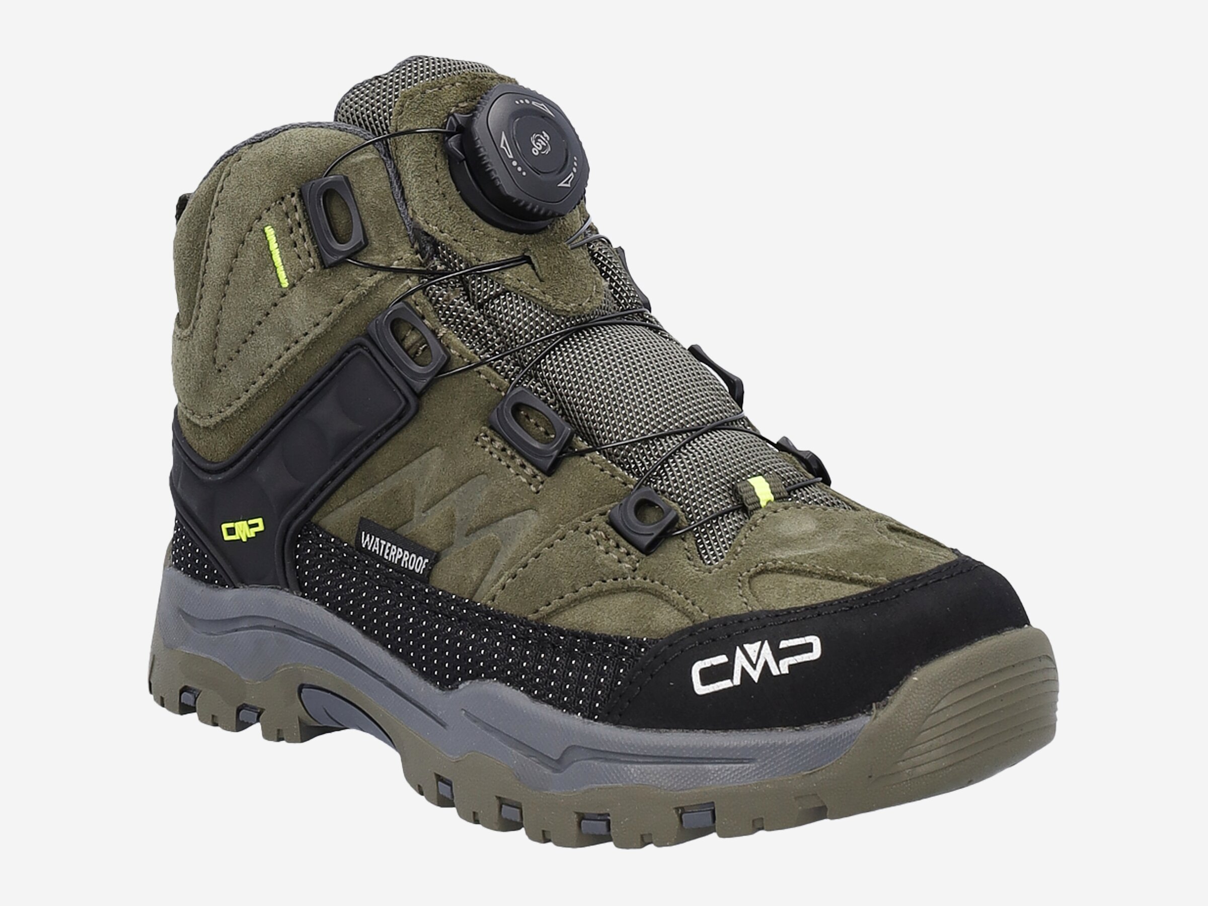 Kinder Outdoorschuhe KIRUNA MID FITGO TREKKING, OLIVE, 29 Kinder Outdoorschuhe KIRUNA MID FITGO TREKKING, OLIVE, 29