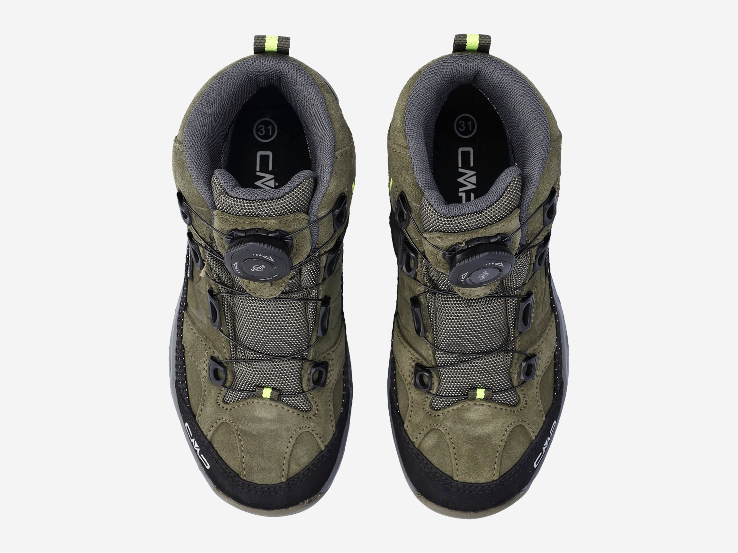 Kinder Outdoorschuhe KIRUNA MID FITGO TREKKING, OLIVE, 29 Kinder Outdoorschuhe KIRUNA MID FITGO TREKKING, OLIVE, 29