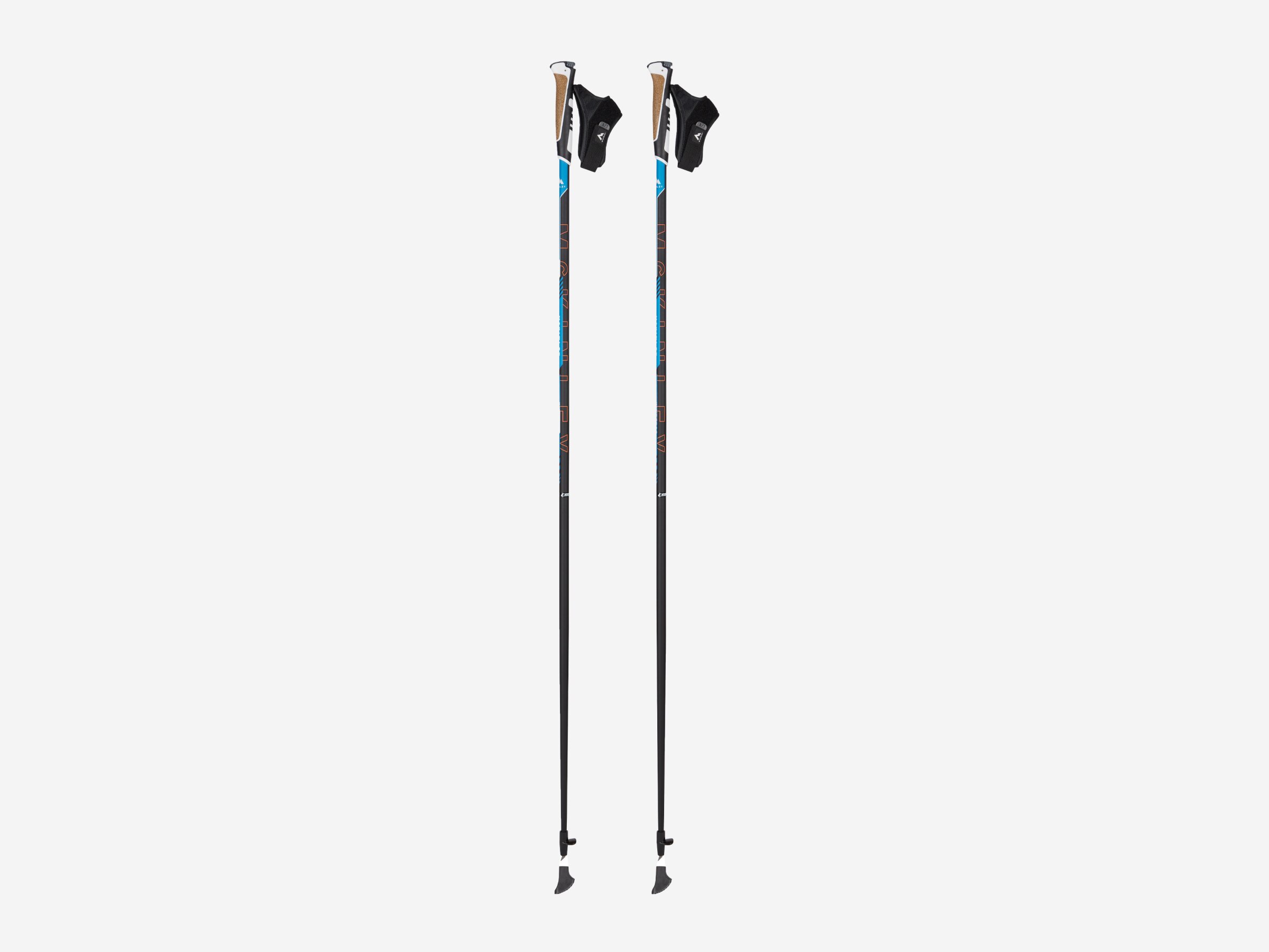 Unisex Wanderstöcke Impulse 5.0, BLACK/BLUE, 110