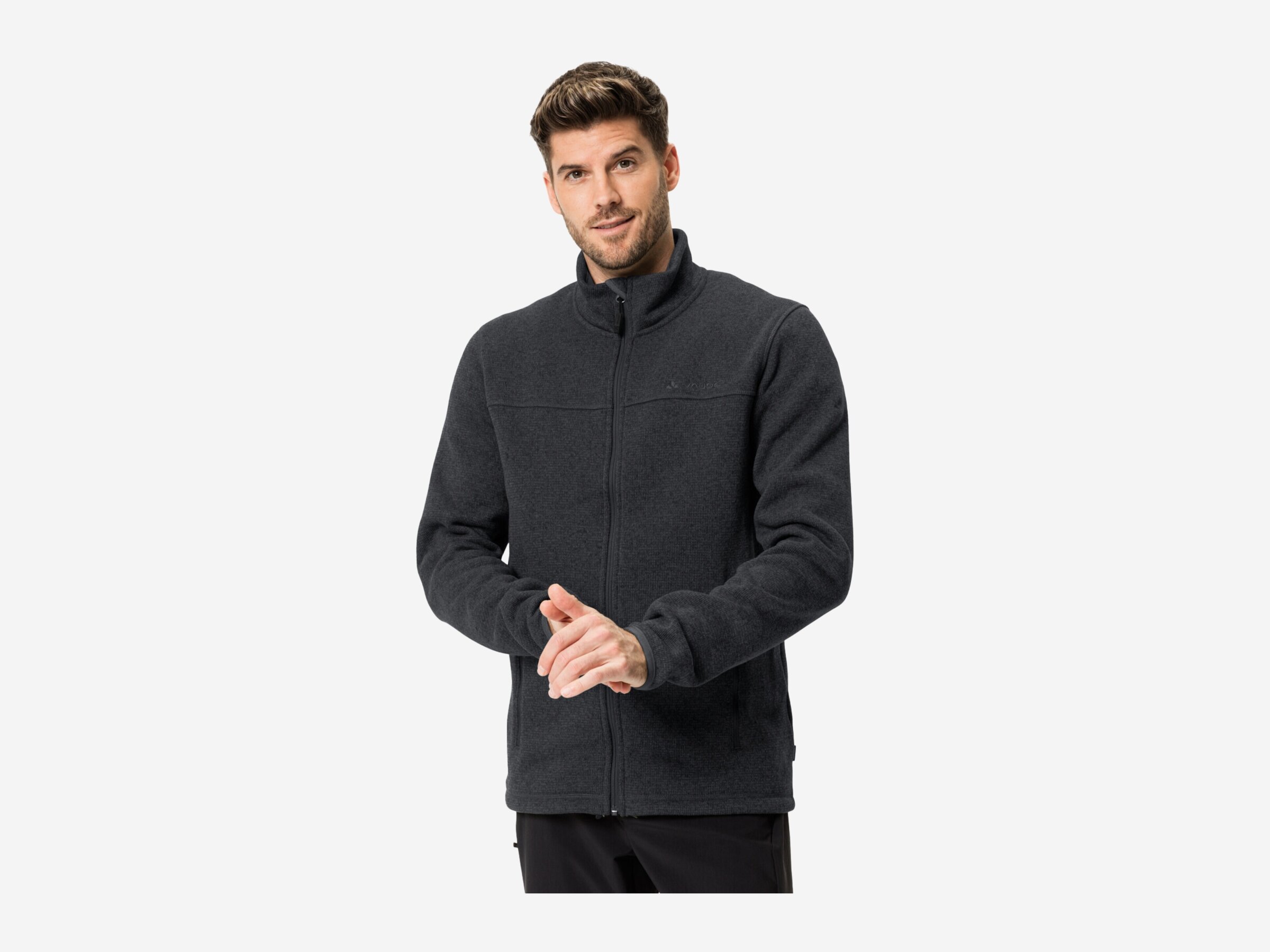Herren Fleecejacke Rienza Jacket lll, black, 3XL