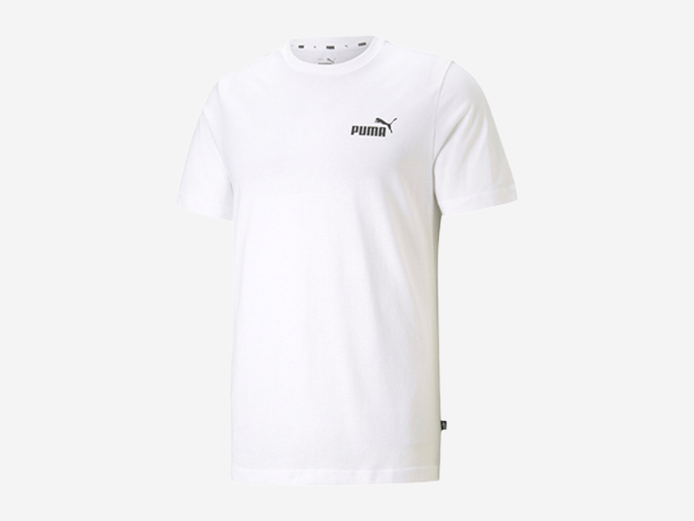 Herren T-Shirt ESS Small Logo Tee, PUMA WHITE, 3XL