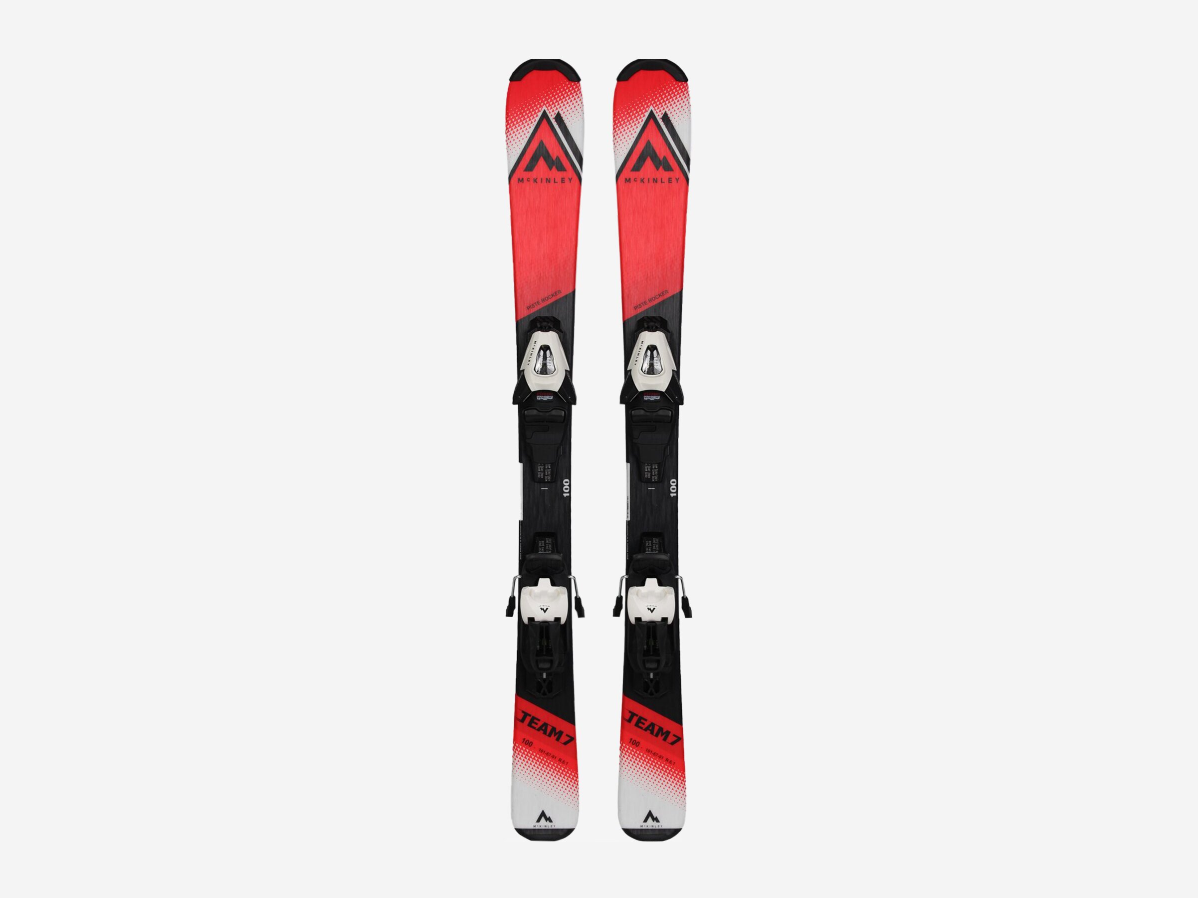 Kinder Alpinski Team 7, RED LIGHT/BLACK, 90 Kinder Alpinski Team 7, RED LIGHT/BLACK, 90