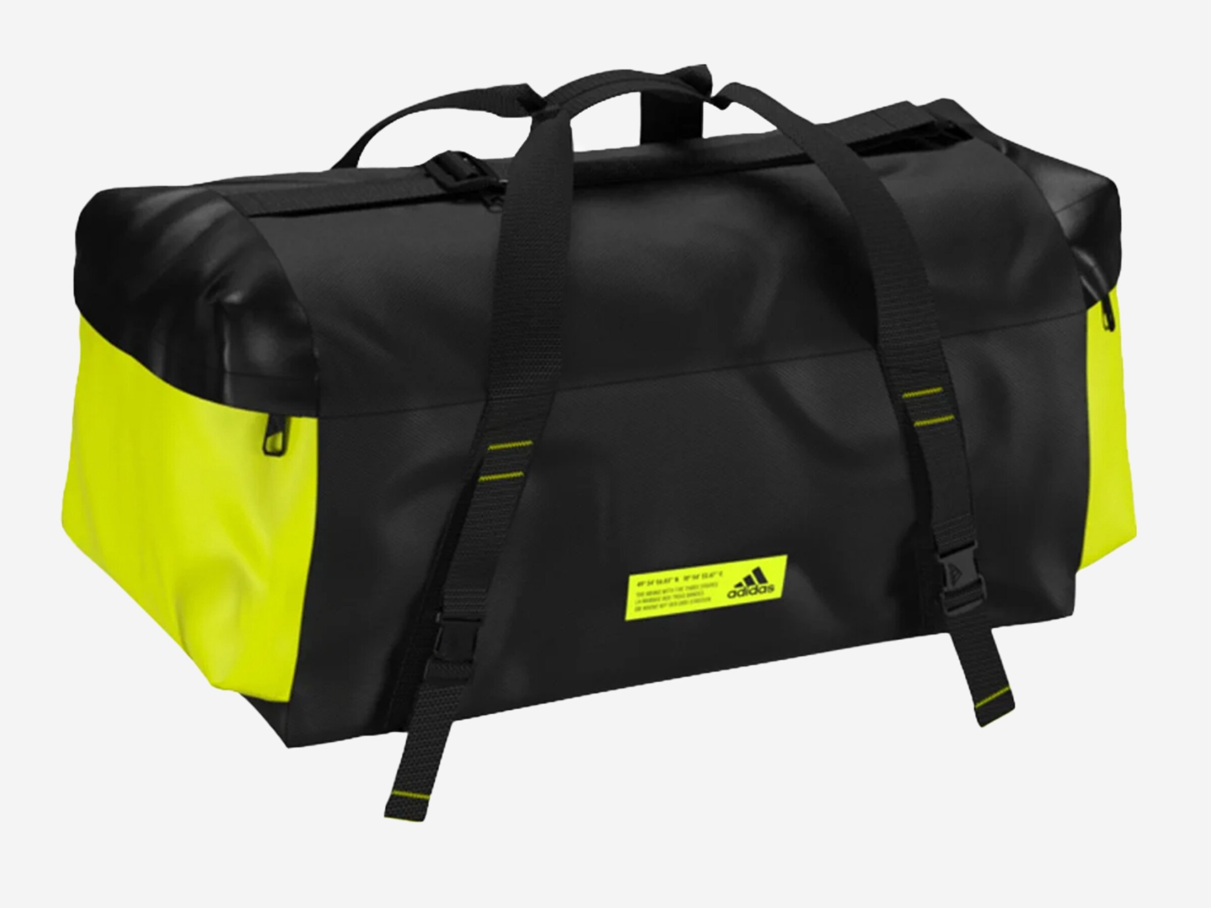 Unisex Tasche ID DUF, BLACK/ACIYEL, -