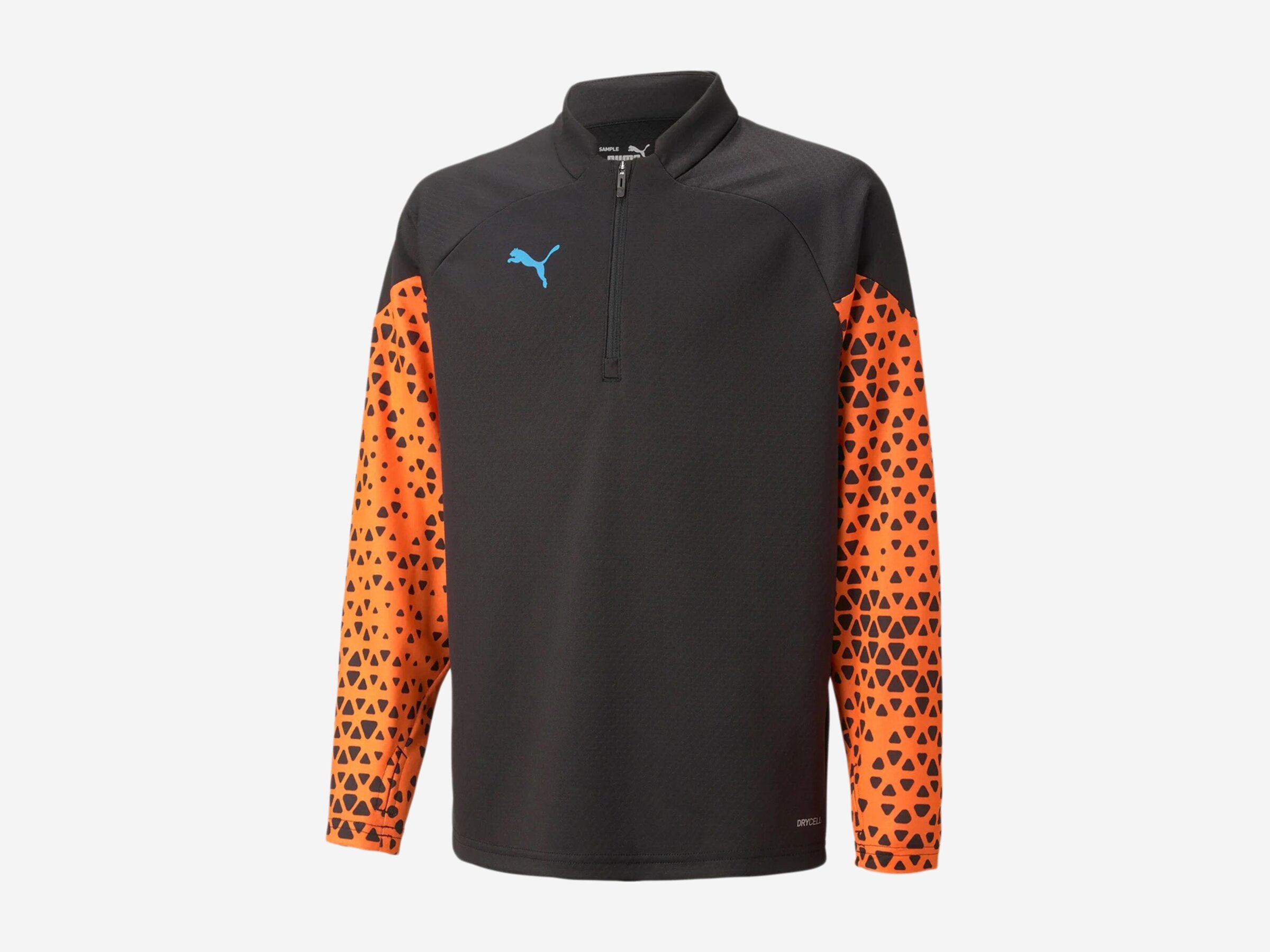 Kinder Pullover individualCUP, PUMA BLACK-ULTRA ORANGE, 176 Kinder Pullover individualCUP, PUMA BLACK-ULTRA ORANGE, 176