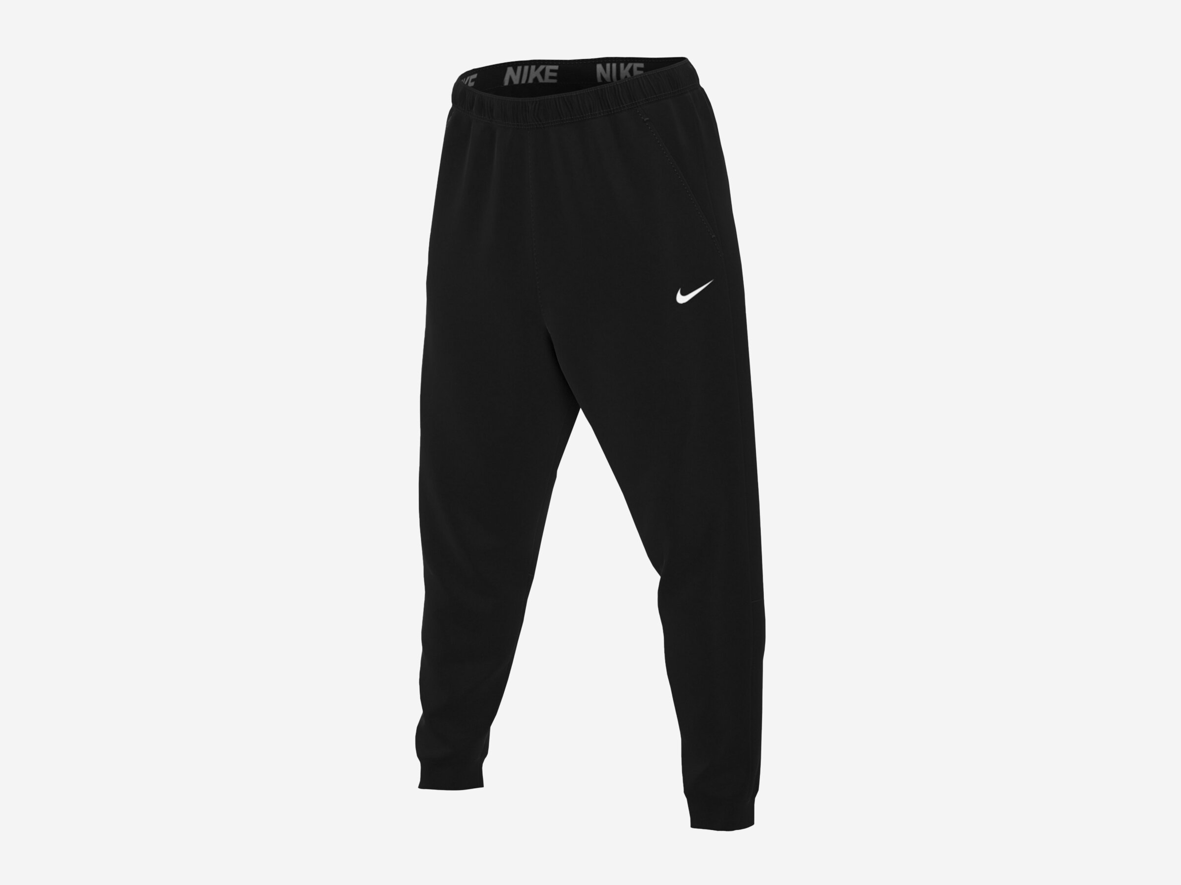 Herren Hose Dri-FIT Tapered, BLACK/WHITE, XXL Herren Hose Dri-FIT Tapered, BLACK/WHITE, XXL