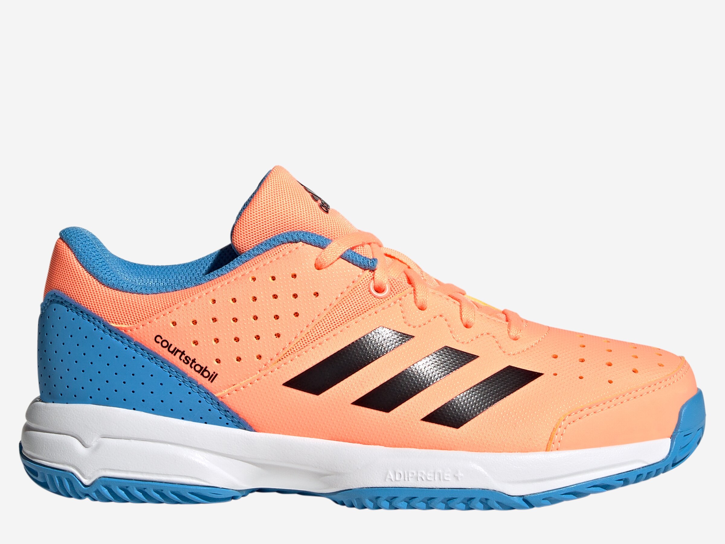 Kinder Sneaker COURT STABIL, BEAORA/CBLACK/PULBLU, 4