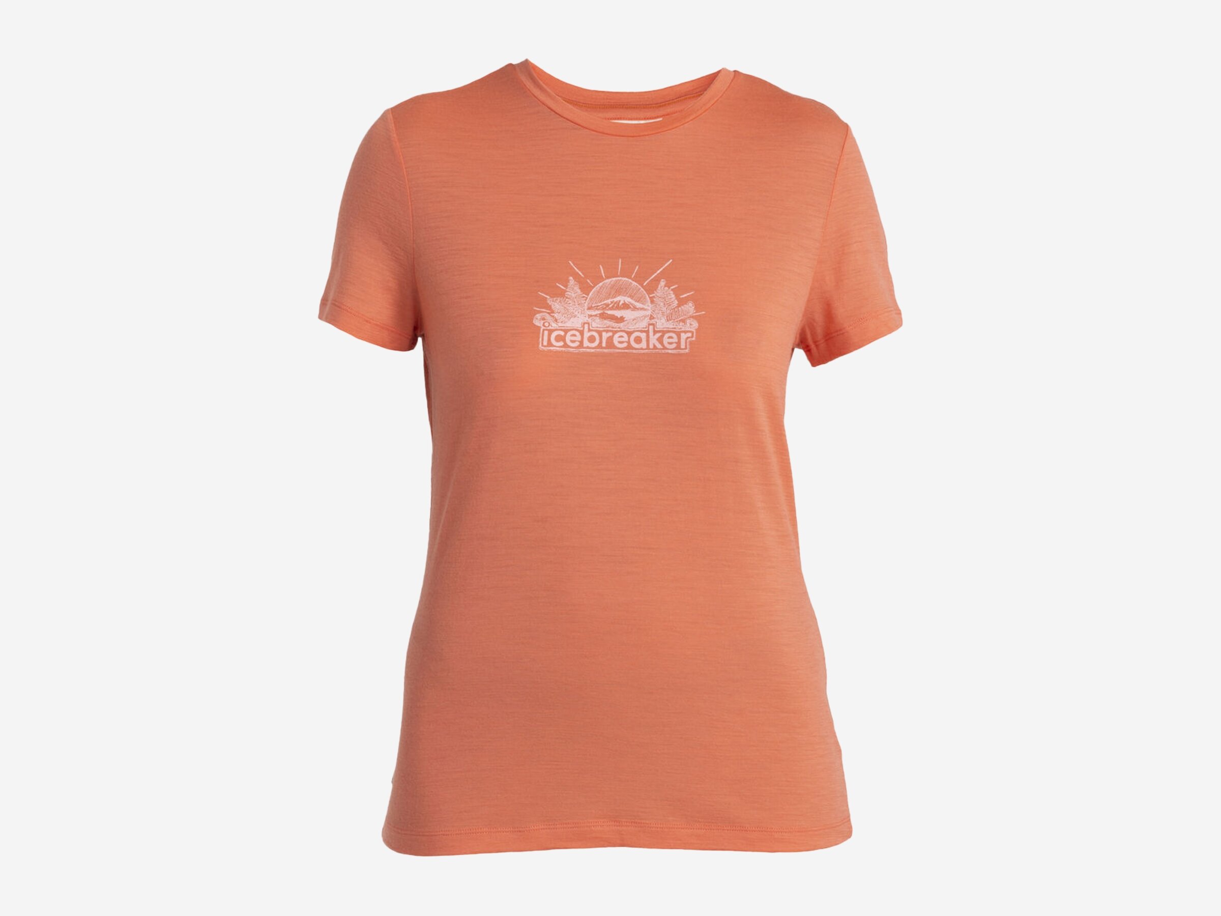 Damen T-Shirt Merino 150 Tech Lite III, TANG, XS