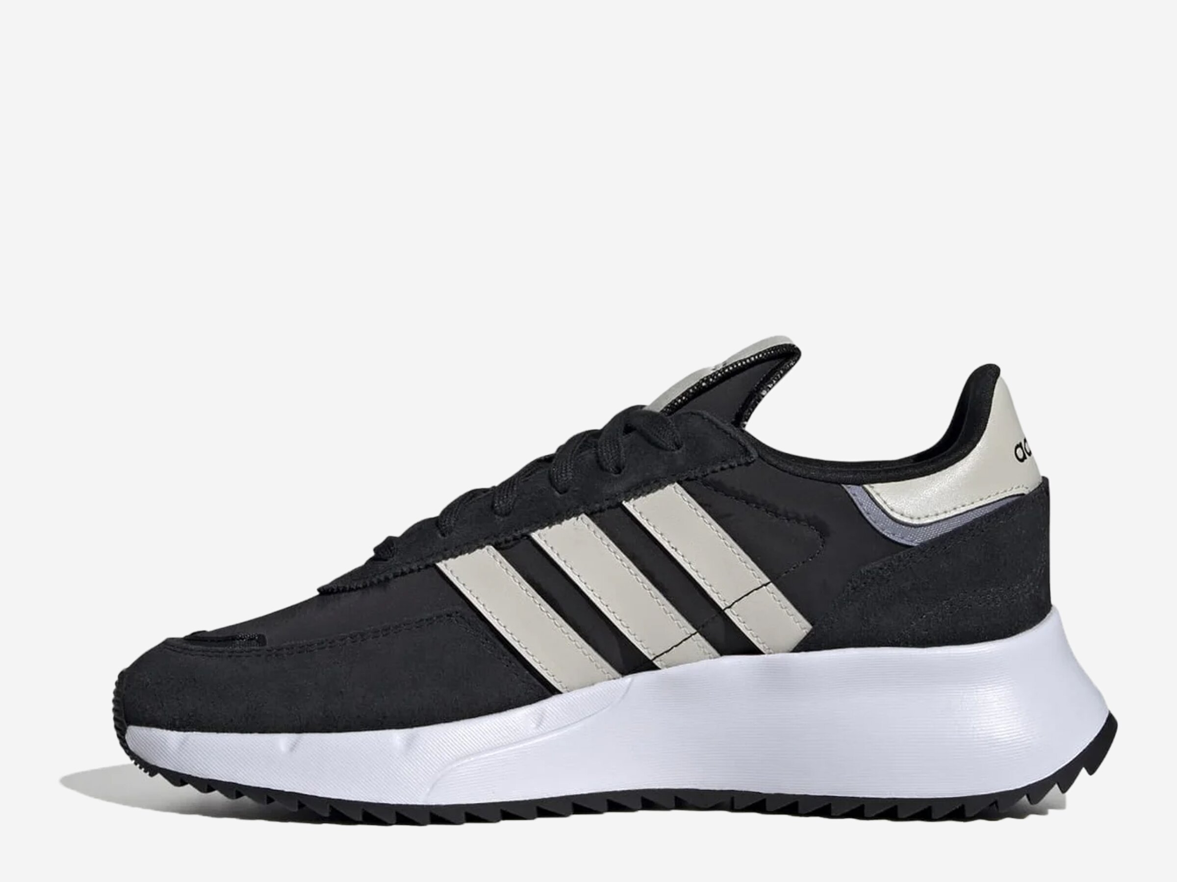 Unisex Sneaker Retropy F2, CBLACK/FTWWHT/AMBGUM, 9