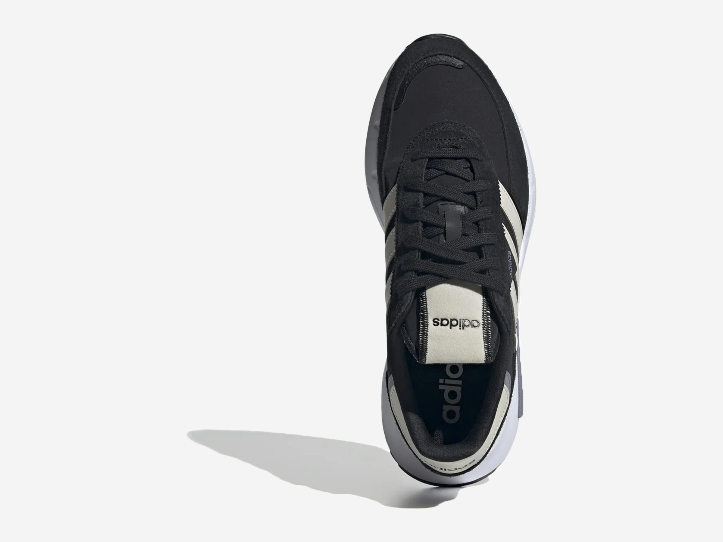 Unisex Sneaker Retropy F2, CBLACK/FTWWHT/AMBGUM, 9