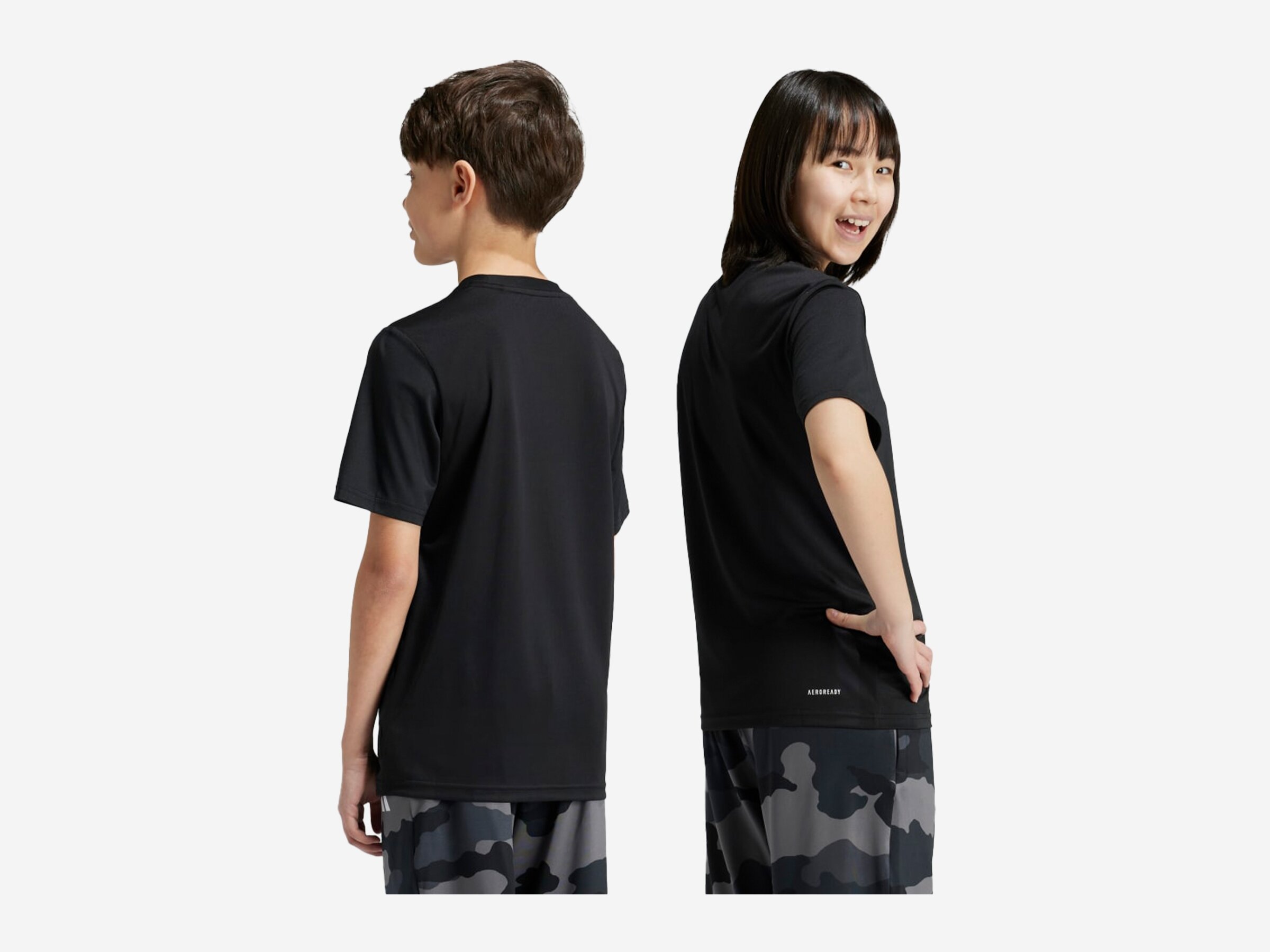 Kinder T-Shirt J TR-ES PRINT, BLACK, 116 Kinder T-Shirt J TR-ES PRINT, BLACK, 116