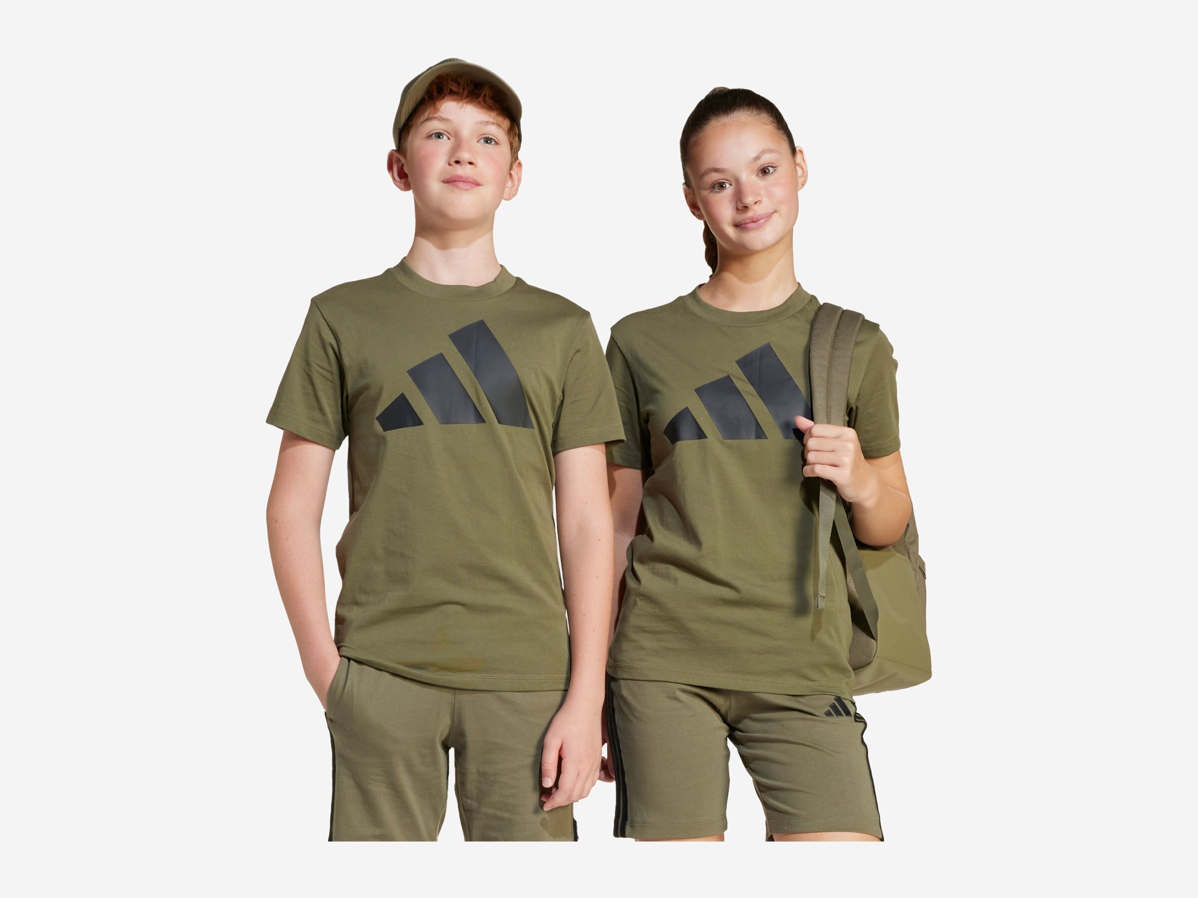 Kinder T-Shirt Shirt Essentials, OLISTR/BLACK, 164